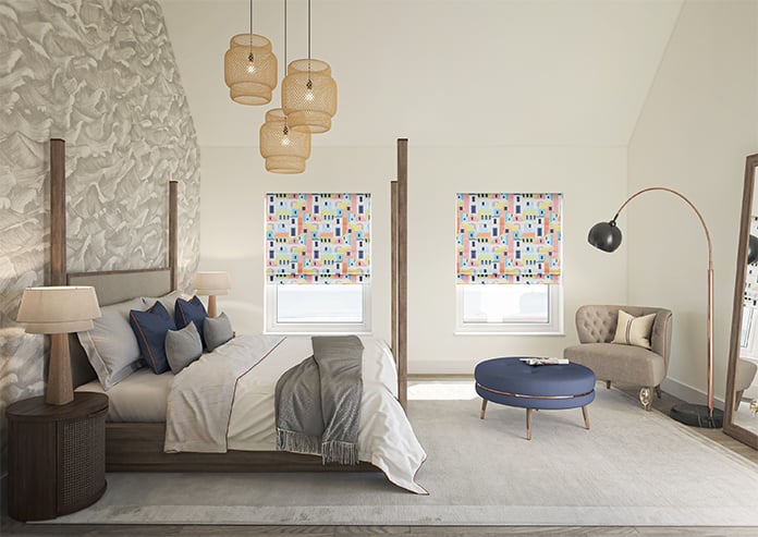 Santiago, Zambra - Motorised Roman Blind - Image 8